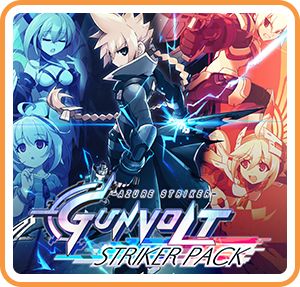 Azure Striker Gunvolt Striker Pack box art for Playstation 4